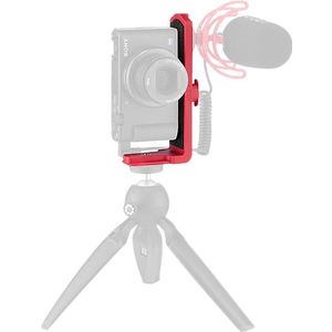 JOBY Vert 3K, Staffa a L per Foto e Video, Staffa Fotocamera Combinabile con Kit GorillaPod 3K, L Bracket per Fotocamera Mirrorless, CSC, Vlogging, Creazione Contenuti