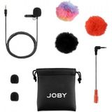 JOBY Wavo lavalier-microfoon met clip, draagbare microfoon voor smartphones en camera's, audio-accessoires voor live-overdracht, video-inhoud, vlogging, oproepen
