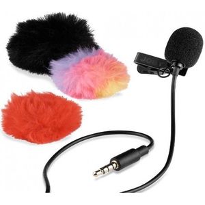 JOBY Wavo lavalier-microfoon met clip, draagbare microfoon voor smartphones en camera's, audio-accessoires voor live-overdracht, video-inhoud, vlogging, oproepen