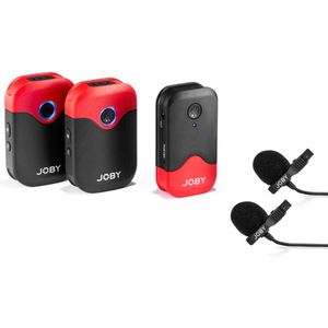 JOBY - Wavo Air - Draadloos Microfoonsysteem - 2 Zenders - Voor Vlogging