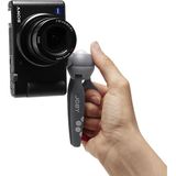 JOBY HandyPod Clip Action Mini-statief met karabijnhaak voor actiecamera, compatibel met GoPro, HERO12, Insta360 en compacte camera type Sony ZV-1 II (JB01838-BWW)