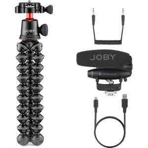 Joby JB01799-BWK tripod Smartphone-/digitale camera 3 poot/poten Zwart, Rood