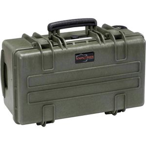 Explorer Cases Speciale koffer 52x28x22 cm Mod. 5122 WS (Foto rugzak, 31 l), Cameratas, Groen