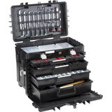 GT-Line - All in One KT.01 Gereedschapstrolley - Polypropyleen - Met Uittrekbare Trolley