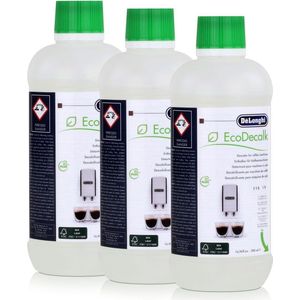 3x Ontkalker EcoDecalk voor DeLonghi koffiezetapparaten (500 ml) (origineel)