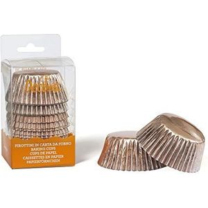 Decora - 0339795 - Muffinvormen - Roségoud - 50 x 32 mm - Papier