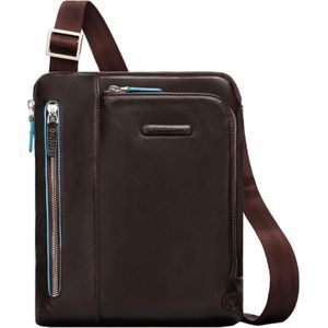 Piquadro, Cross Body Bags Bruin, Heren, Maat:ONE Size