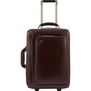 Piquadro Blue Square Cabin Trolley 15.6 Mahogany