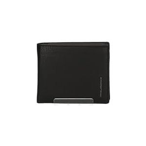 Piquadro Modus Special Portemonnee RFID-bescherming Leer 11 cm black