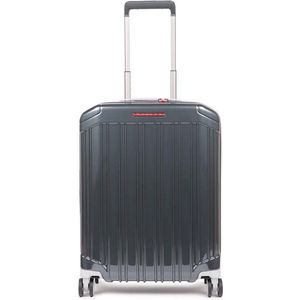 Piquadro Handbagage / Trolley / Reiskoffer - 55 x 40 x 20 cm - PQ Light - Grijs