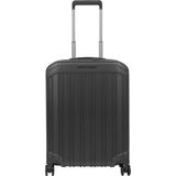 Piquadro Handbagage / Trolley / Reiskoffer - 55 x 40 x 20 cm - PQ Light - Zwart