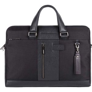 Piquadro Briefcase RFID 41 cm laptopvak black