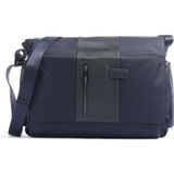 Piquadro Brief Messenger 43 cm laptopvak blue