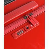 Piquadro PQ-Light Medium Trolley red Harde Koffer