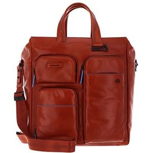 Piquadro B2 Revamp Handtas Leder 37 cm Laptopcompartiment tobacco