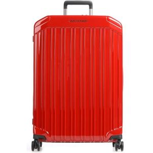 Piquadro PQ-Light Large Trolley red Harde Koffer