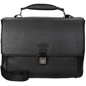 Piquadro Modus Koffer Leer 40 cm Laptop compartiment black