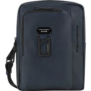 Piquadro Harper iPad Crossbody Bag blue Herentas