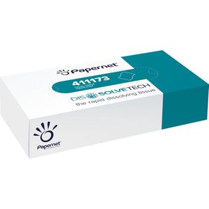 Papernet - Gezichtstissues - Wit - 2 Laags - 100 Vellen per Doos