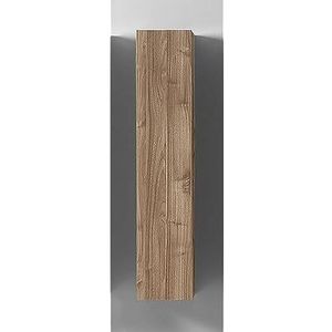 LC Spa Verticale hangkast 1 deur walnoot Stilvio, groot