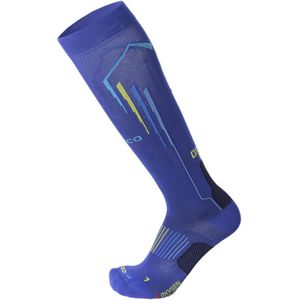 Mico OXI-JET compression long socks blauw maat S