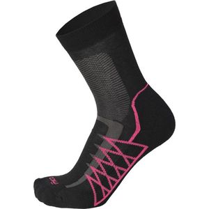 Mico - Medium Weight Hike Crew Socks - Zwart -S