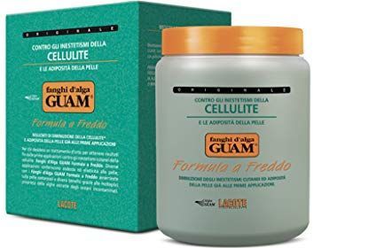 Guam, Koude formule Algenfango Guam, vermindert cellulitis en huidvet, verkoelend effect met verstevigende en toniserende werking, made in Italy, 1 kg verpakking