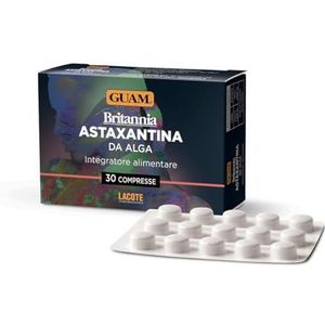 Guam Britannia Astaxanthine Voedingssupplement 30 tabletten