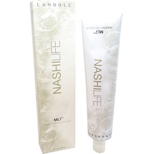 Landoll Nashi Life Ammonia Free Crème Haarkleur Permanente Kleuring 60ml - 08,32 Light Honey Blonde / Hellblond Honig