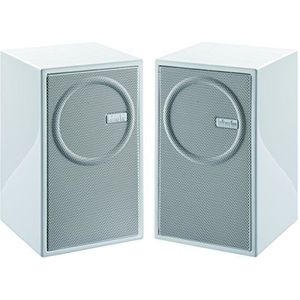 Indiana Line Zero 60 W witte luidspreker - luidspreker (PC, XLR, bovenkant tafel-/boekenkast, wandmontage, 2,6 cm, 10 cm, 60 W)