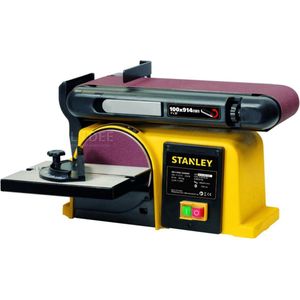 STANLEY SXBS914E bankschuurmachine schijf/band 370 Watt 150 mm