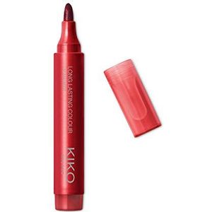 KIKO Milano Long Lasting Colour Lip Marker 105 | Lipmarker no-transfer, natuurlijk tattoo-effect, zeer lang houdend (10 uur)