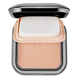 KIKO Milano Weightless Perfection Wet And Dry Powder Foundation Wr90 | Compacte foundation in poedervorm met matte finish, SPF 30
