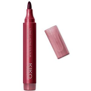 KIKO Milano Long Lasting Colour Lip Marker 106, lippenstift, zonder overdracht, natuurlijk tattoo-effect, ultra-lange houdbaarheid (10 uur)