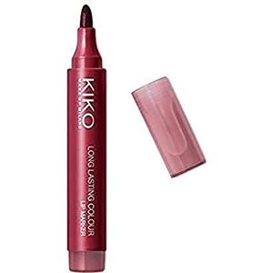 KIKO Milano Long Lasting Colour Lip Marker 106, lippenstift, zonder overdracht, natuurlijk tattoo-effect, ultra-lange houdbaarheid (10 uur)