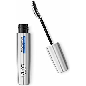 KIKO Milano Unforgettable Waterproof Mascara | Mascara voor krullende wimpers. Lang houdend, met anatomisch borsteltje. Waterproof.