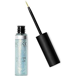 KIKO Milano Glitter Eyeliner 01 | Gel-eyeliner met glitters in heldere kleur