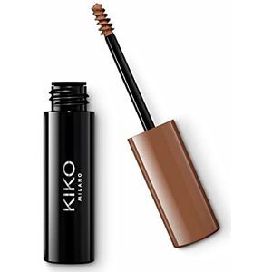 KIKO Milano Eyebrow Fibers Coloured Mascara 03 | Gekleurde mascara met vezels, voor gekamde en ingevulde wenkbrauwen met een glossy finish