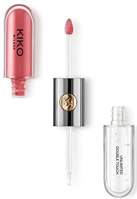 KIKO Milano Unlimited Double Touch Langaanhoudende Vloeibare Lippenschift Tint 110 Spicy Rose 6 ml