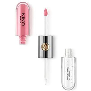 KIKO Milano - Unlimited Double Touch - Vloeibare Lippenstift - Satin Pink Camellia - 6 ml