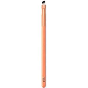 KIKO Milano Smart Eyeliner Brush 203 | Schuin gesneden oogcontourpenseel voor eyeliner, synthetische haren