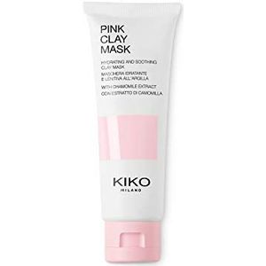 KIKO Milano Pink Clay Mask | Hydraterend En Kalmerend Gezichtsmasker Met Kamille En Roze Klei