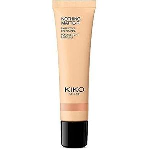 Kiko Milano Nothing Matte-R Mattifying Foundation Compact Foundation, 4.5 N, 27 ml