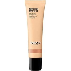 Kiko Milano Nothing Matte-R Mattifying Foundation Compact Foundation, 8.5 N, 27 ml