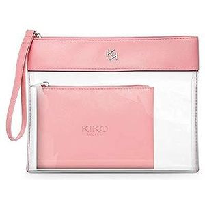 KIKO Milano Transparent Beauty Case 003 | Doorzichtige beauty case met bijhorend tasje