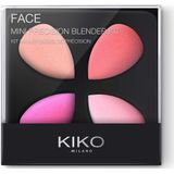 KIKO Milano Mini Precision Blender Kit | Minisponsjes voor foundation en concealer, 4 stuks