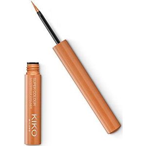 KIKO Milano Super Colour Waterproof Eyeliner 03 | Ultra-waterbestendige gekleurde vloeibare eyeliner