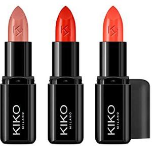KIKO Milano Smart Fusion Lipstick Kit 01 | Lippenkit Met 3 Glanzende Lippenstiften