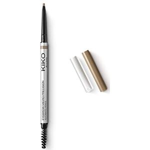 KIKO Milano Micro Precision Eyebrow Pencil 01 | Automatisch Wenkbrauwpotlood Met Ultra-precieze Punt