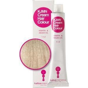 Kallos - KJMN Professional Cream Hair Colour - Haarkleuring - Ultra Light Ash Blond - 100 ml
